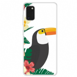 Coque Samsung Galaxy A41 Toukan dans la Jungle