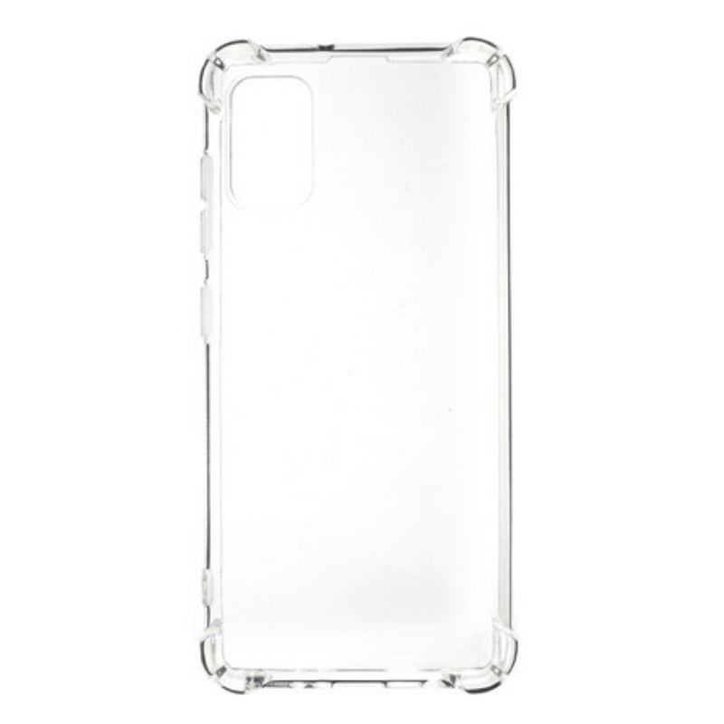 Coque Samsung Galaxy A41 Transparente Coins Renforcés