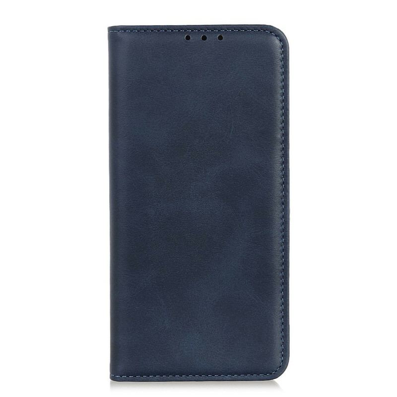 Flip Cover Samsung Galaxy A41 Cuir Fendu