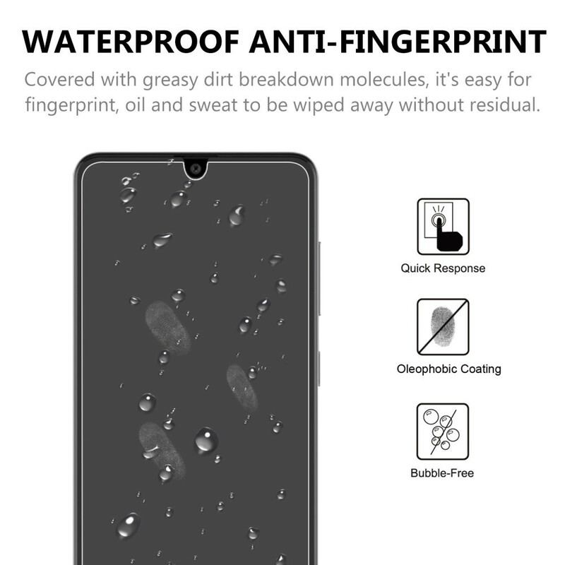 Protection en verre trempé (2.5D) pour l’écran du Samsung Galaxy A41