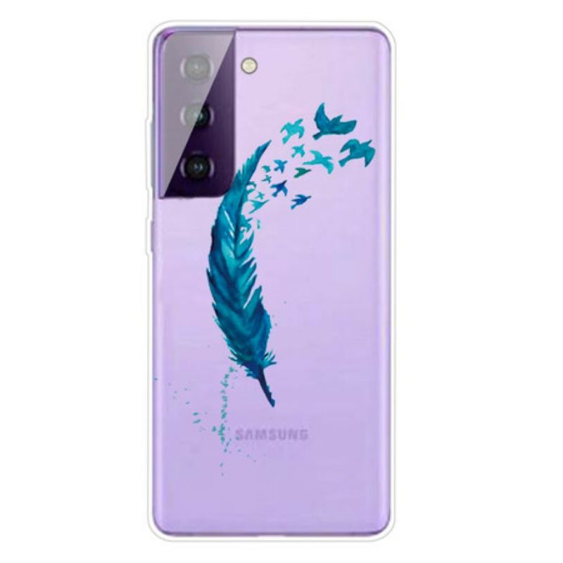 Coque Samsung Galaxy S21 5G Belle Plume