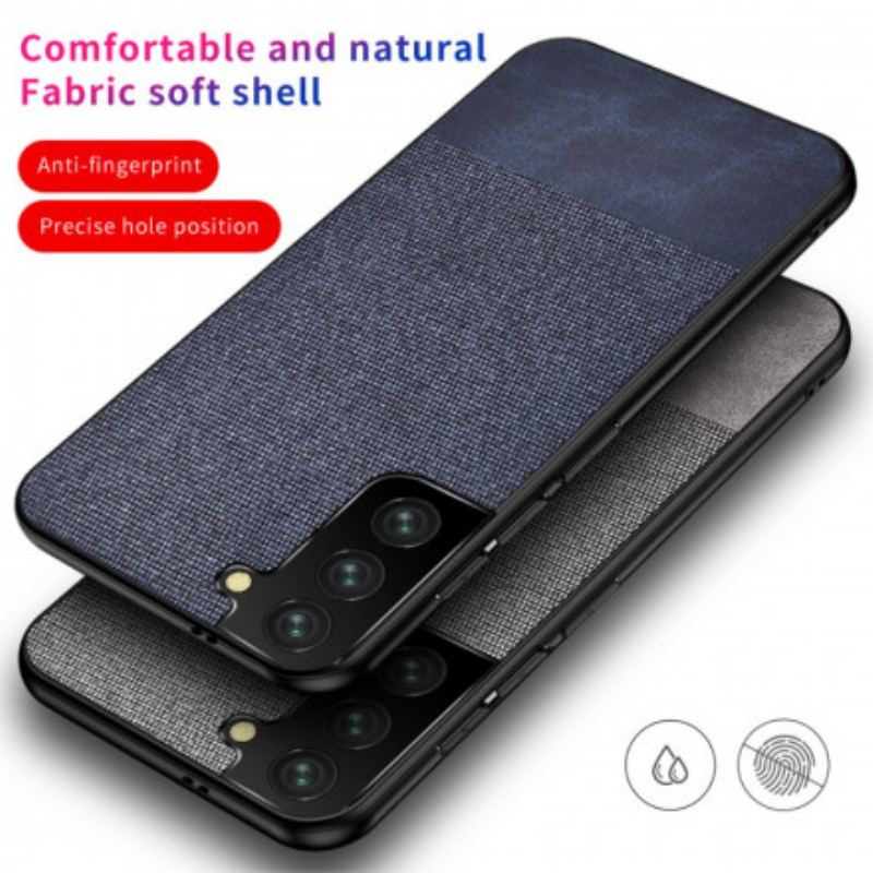 Coque Samsung Galaxy S21 5G Bi-texture Simili Cuir