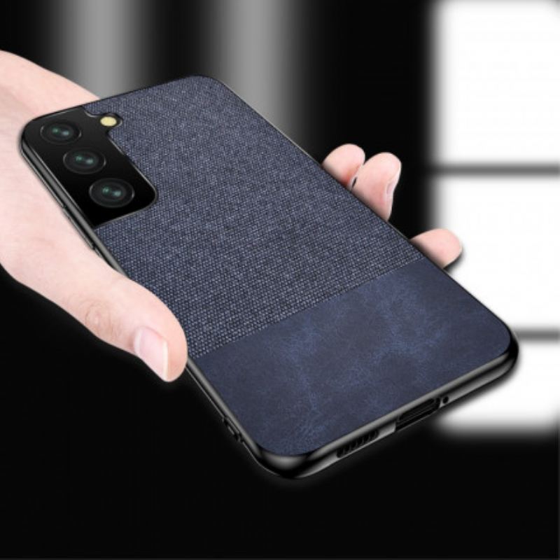 Coque Samsung Galaxy S21 5G Bi-texture Simili Cuir