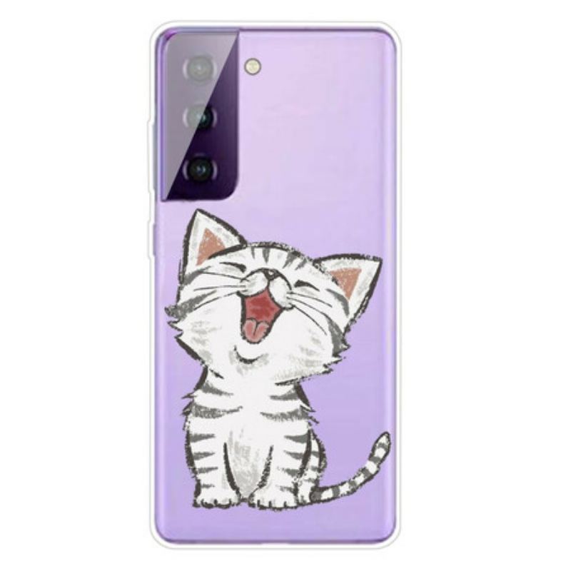 Coque Samsung Galaxy S21 5G Charmant Chat