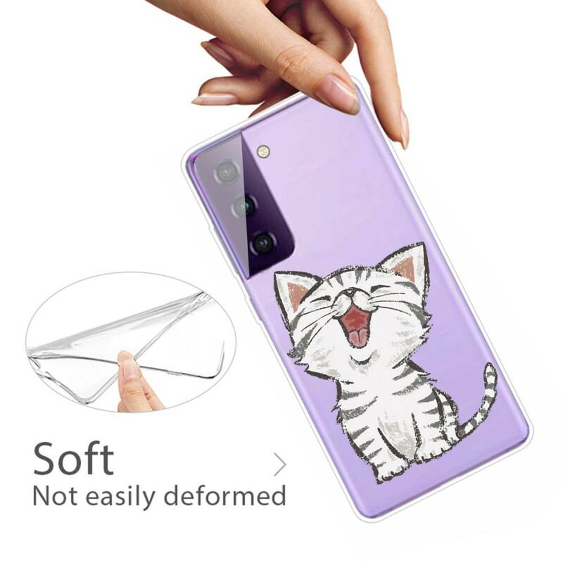 Coque Samsung Galaxy S21 5G Charmant Chat