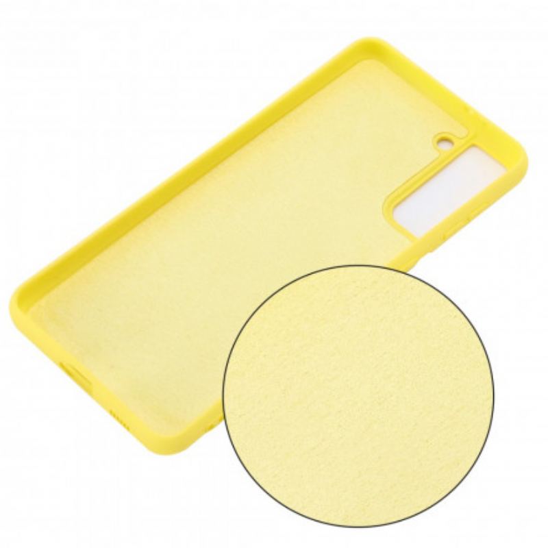 Coque Samsung Galaxy S21 5G Conception Silicone Liquide