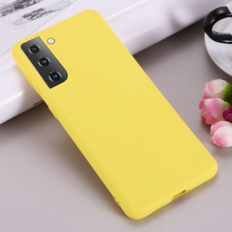 Coque Samsung Galaxy S21 5G Conception Silicone Liquide