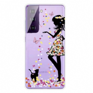 Coque Samsung Galaxy S21 5G Femme Magique