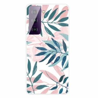 Coque Samsung Galaxy S21 5G Feuilles