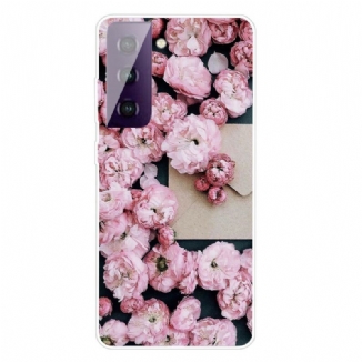 Coque Samsung Galaxy S21 5G Fleurs Intenses