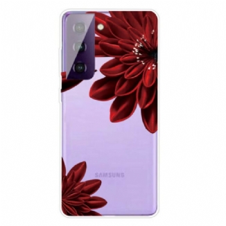 Coque Samsung Galaxy S21 5G Fleurs Sauvages