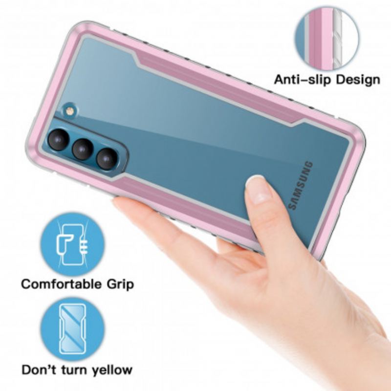 Coque Samsung Galaxy S21 5G Hybride Transparente Rebords Bumper