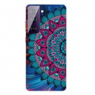 Coque Samsung Galaxy S21 5G Mandala Coloré