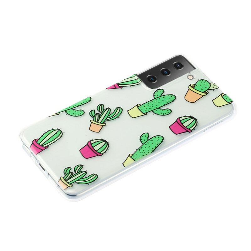 Coque Samsung Galaxy S21 5G Minis Cactus