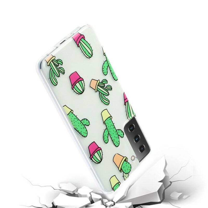 Coque Samsung Galaxy S21 5G Minis Cactus