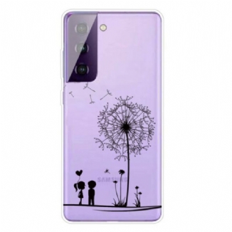 Coque Samsung Galaxy S21 5G Pissenlit Love