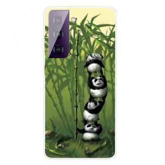 Coque Samsung Galaxy S21 5G Tas de Pandas