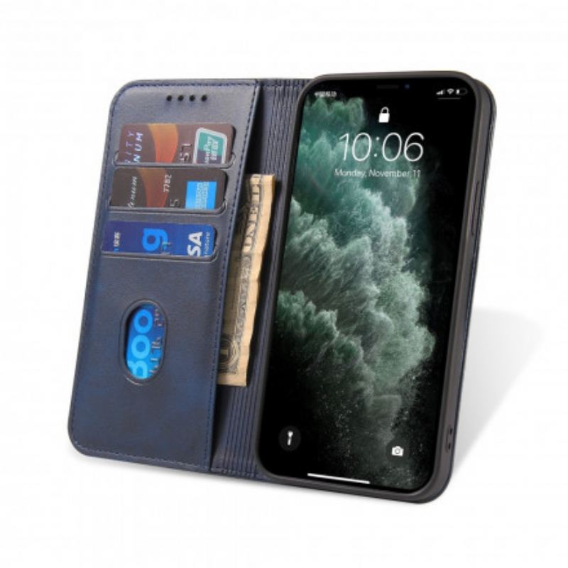 Flip Cover Samsung Galaxy S21 5G Effet Cuir Business Style