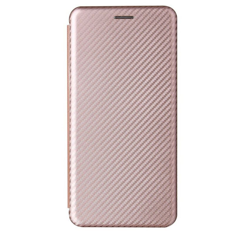 Flip Cover Samsung Galaxy S21 5G Fibre Carbone