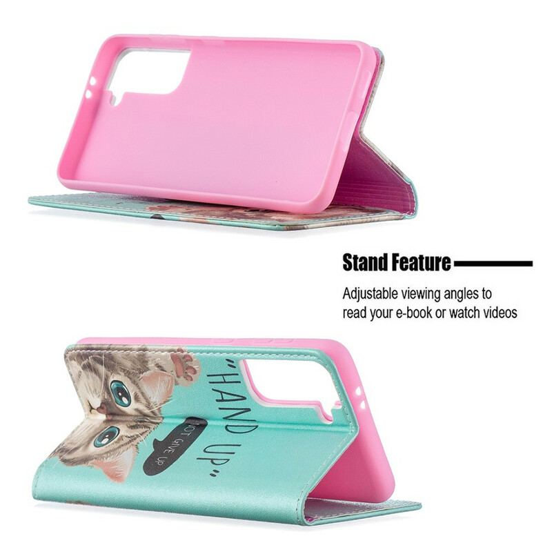 Flip Cover Samsung Galaxy S21 5G Hand Up