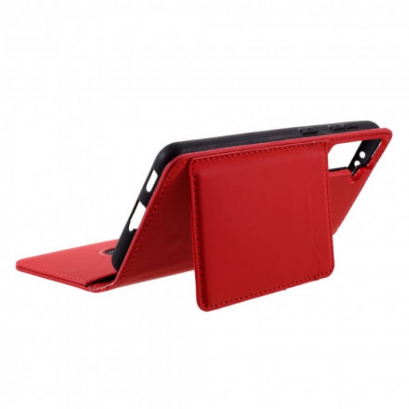 Flip Cover Samsung Galaxy S21 5G Porte-Carte Support