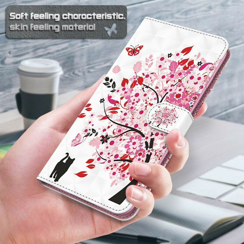 Housse Samsung Galaxy S21 5G Arbre Rose