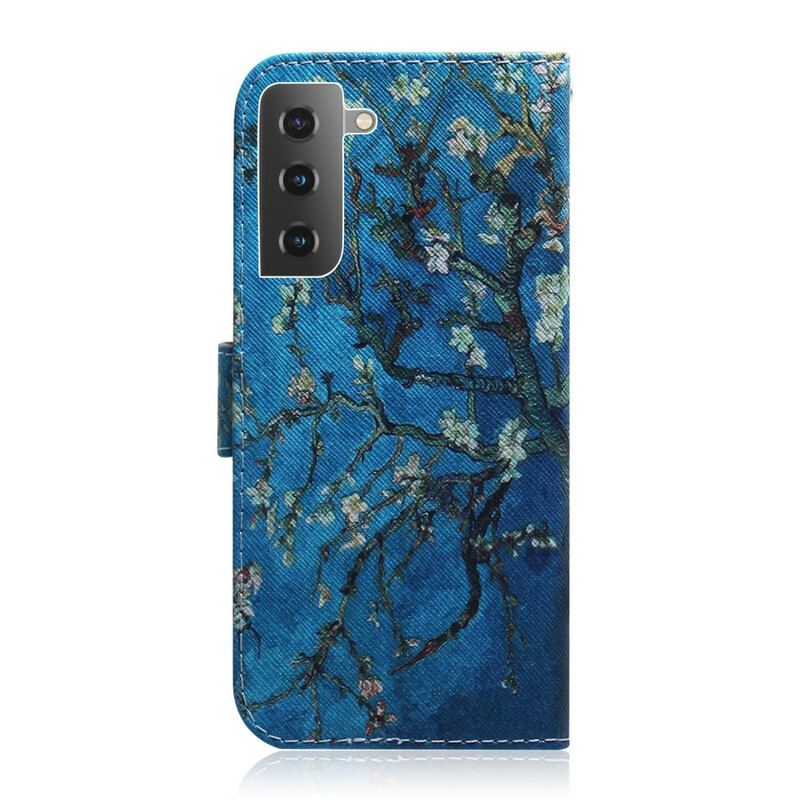 Housse Samsung Galaxy S21 5G Branche d'Arbre Fleuri