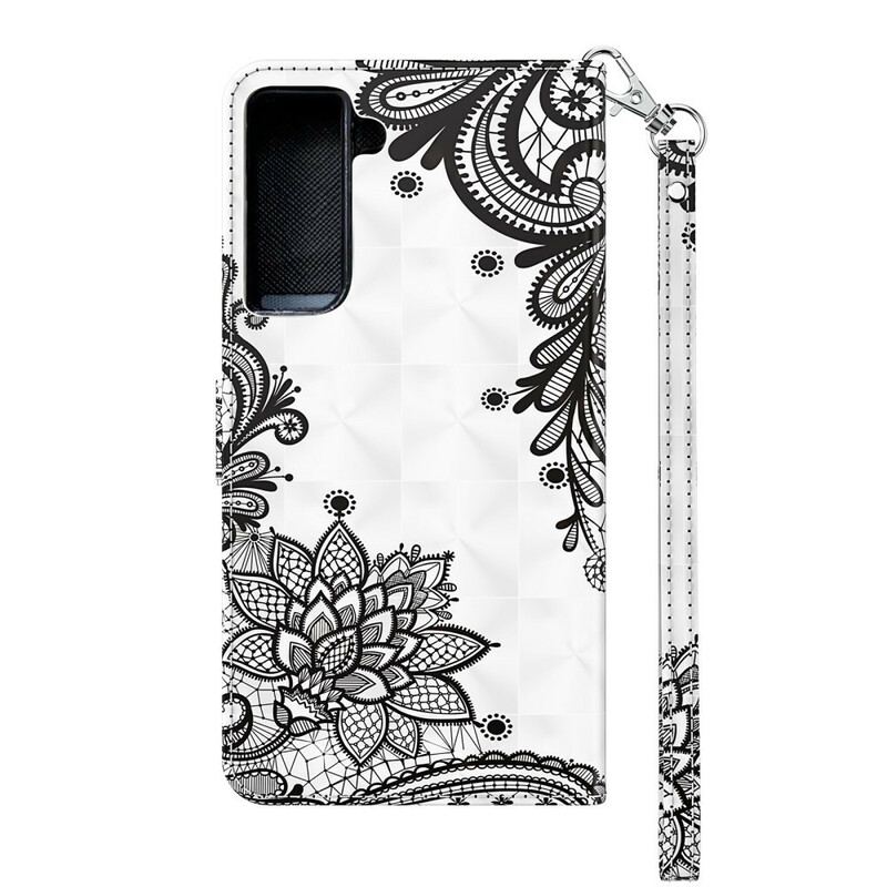 Housse Samsung Galaxy S21 5G Chic Dentelle