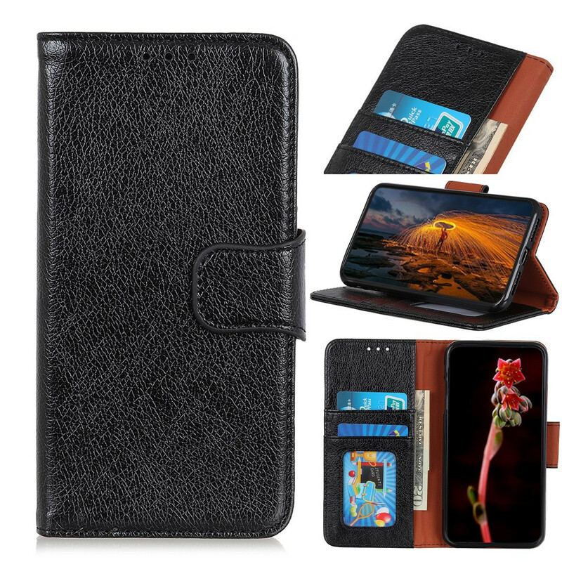 Housse Samsung Galaxy S21 5G Cuir Nappa Fendu