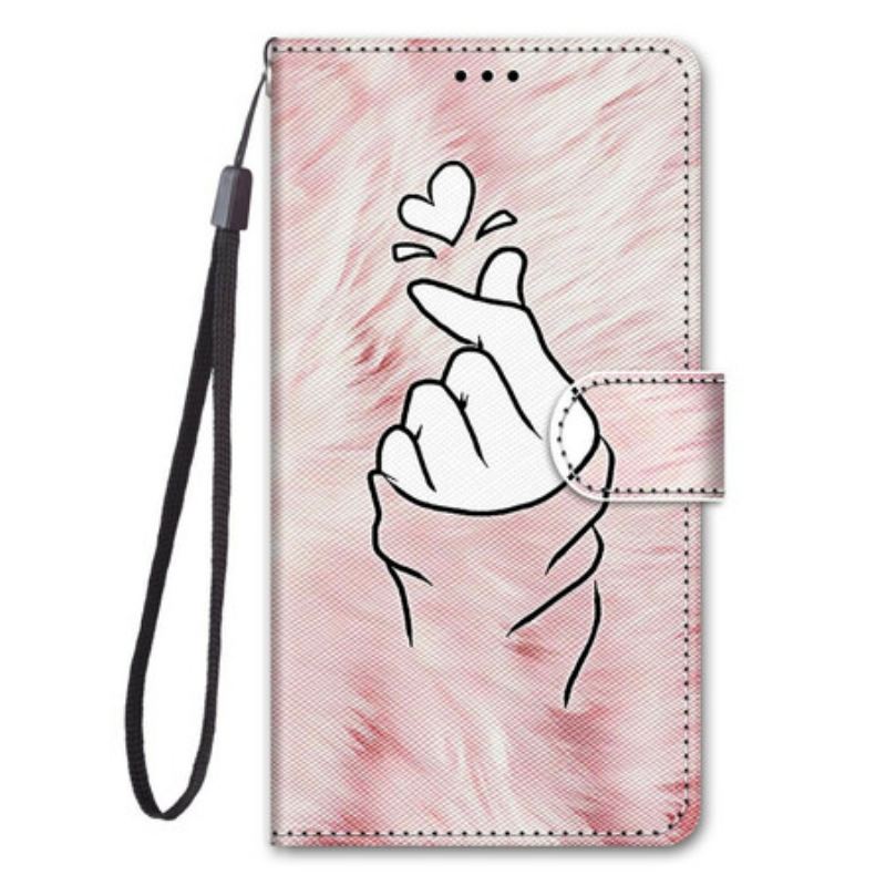 Housse Samsung Galaxy S21 5G Finger Heart