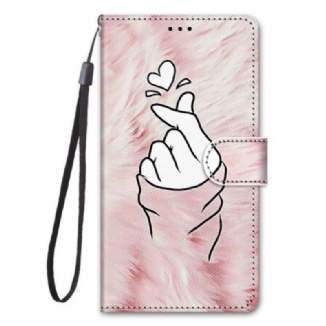 Housse Samsung Galaxy S21 5G Finger Heart