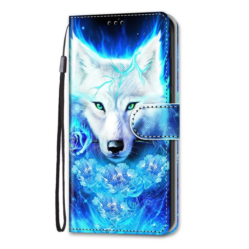 Housse Samsung Galaxy S21 5G Loup Magique