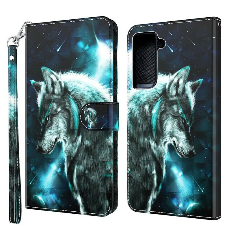 Housse Samsung Galaxy S21 5G Loup Majestueux