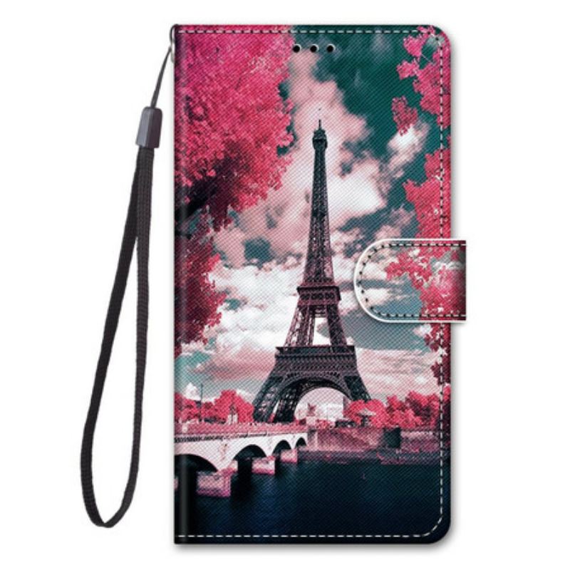 Housse Samsung Galaxy S21 5G Paris en Fleurs