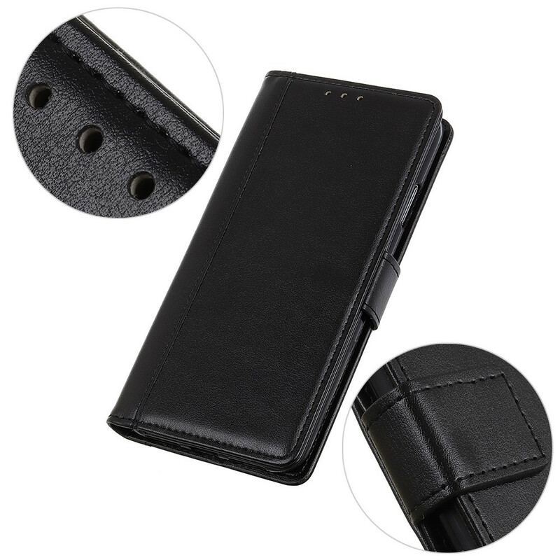 Housse Samsung Galaxy S21 5G Style Cuir Élégance