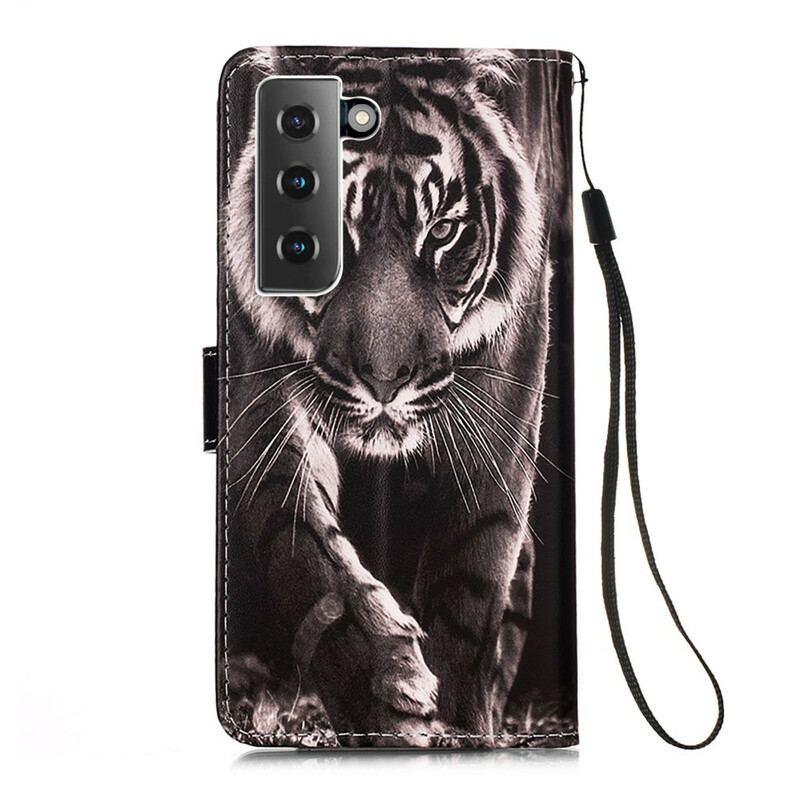 Housse Samsung Galaxy S21 5G Tigre de Nuit