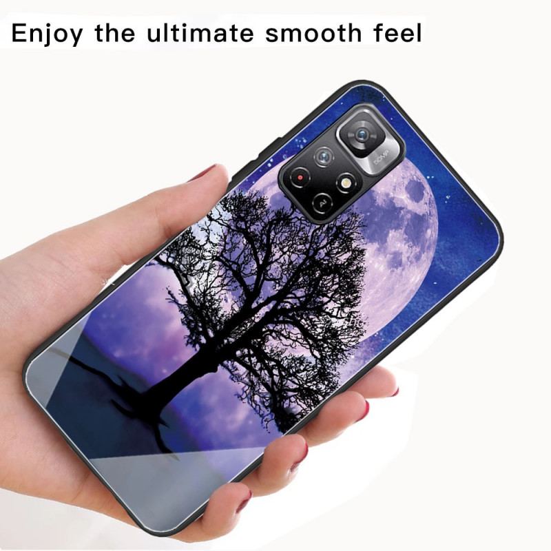 Coque Poco M4 Pro 5G Arbre et Lune