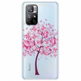 Coque Poco M4 Pro 5G Arbre à Papillon