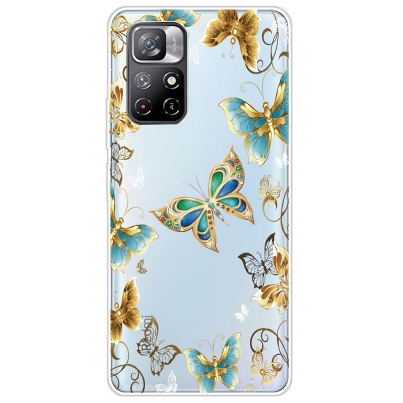 Coque Poco M4 Pro 5G Butterflies