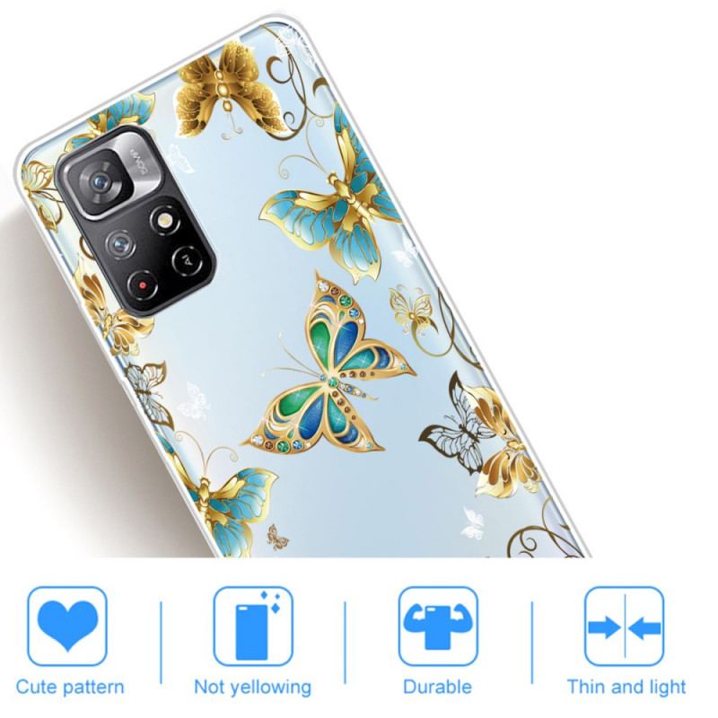 Coque Poco M4 Pro 5G Butterflies