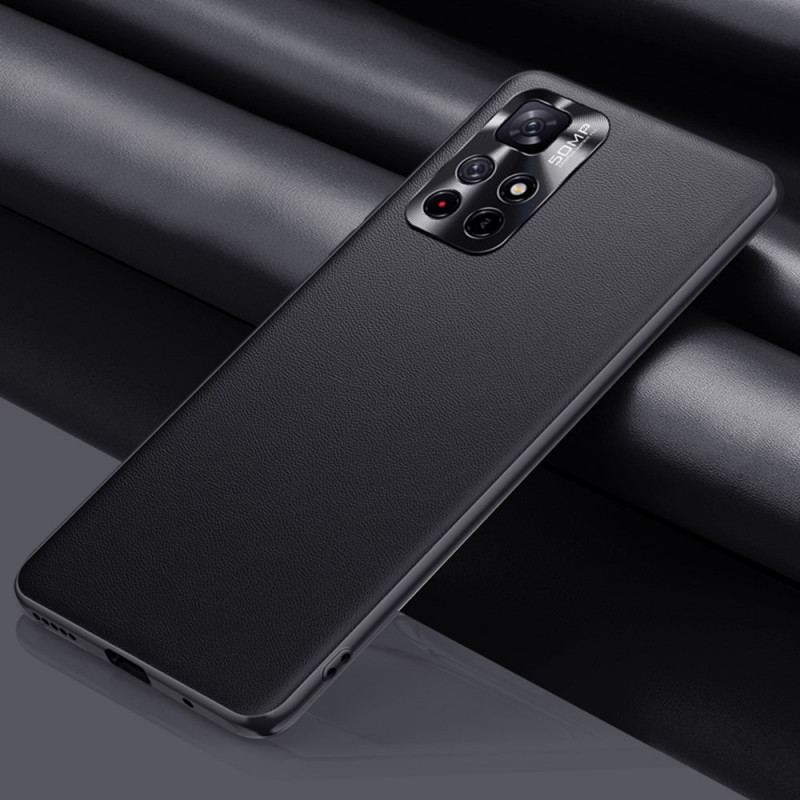 Coque Poco M4 Pro 5G Effet Cuir Prestige