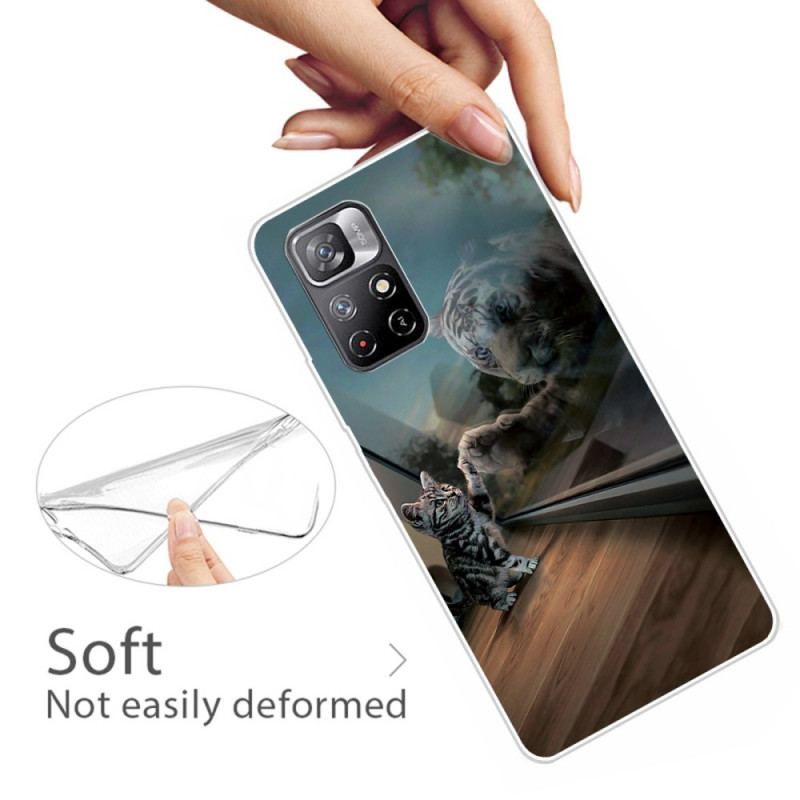 Coque Poco M4 Pro 5G Ernest le Tigre