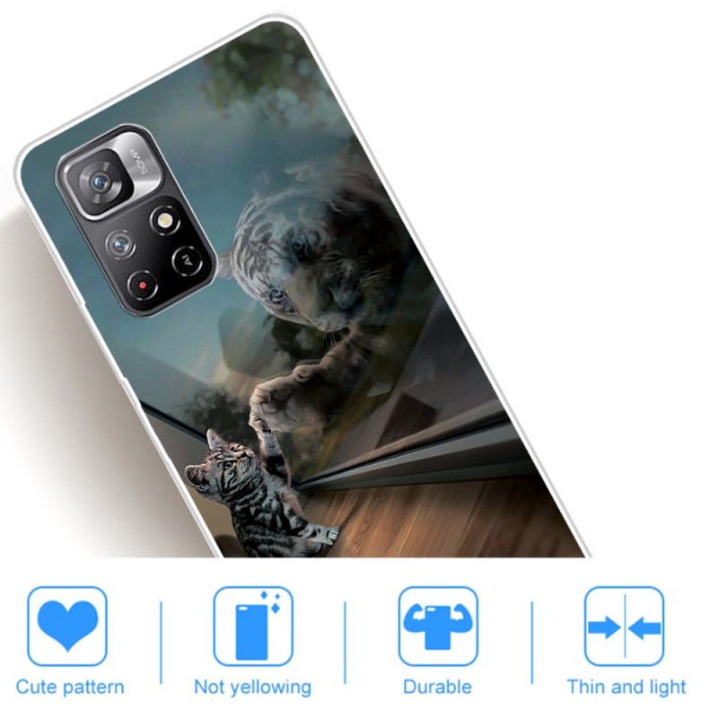 Coque Poco M4 Pro 5G Ernest le Tigre