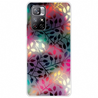 Coque Poco M4 Pro 5G Feuilles