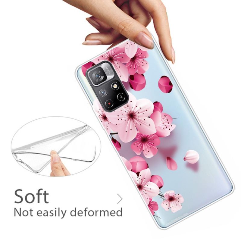 Coque Poco M4 Pro 5G Florale