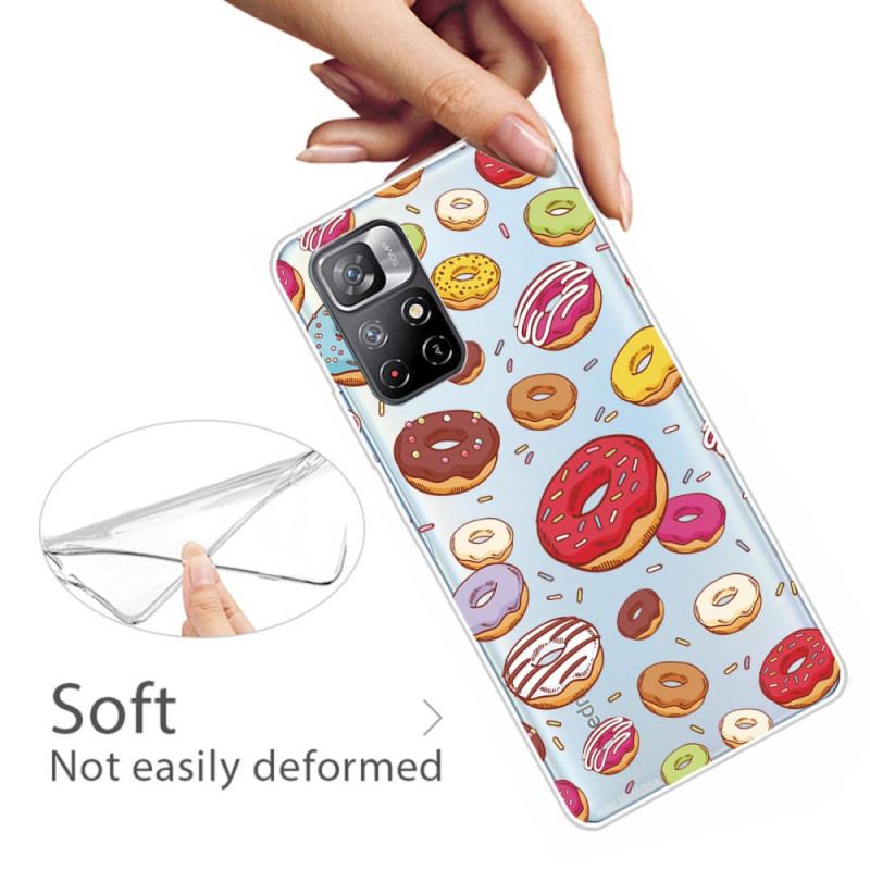 Coque Poco M4 Pro 5G Love Donuts