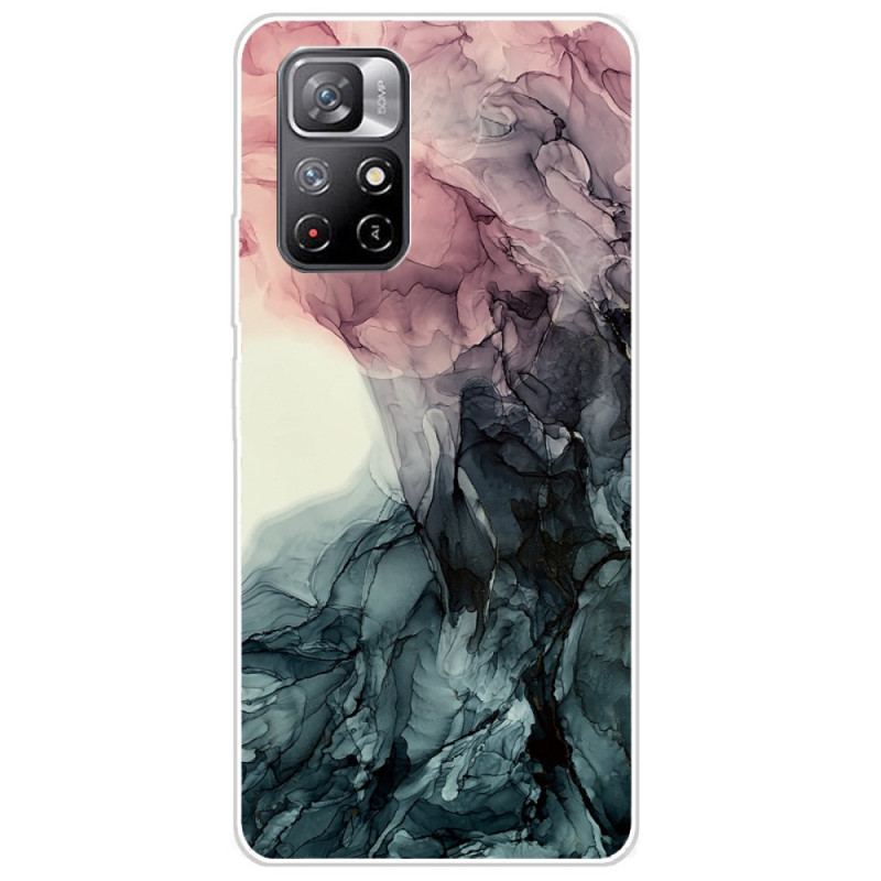 Coque Poco M4 Pro 5G Marbre Coloré