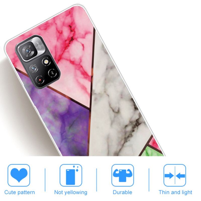 Coque Poco M4 Pro 5G Marbre Premium