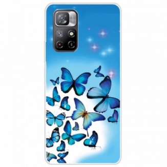 Coque Poco M4 Pro 5G Papillons Papillons