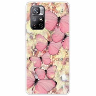 Coque Poco M4 Pro 5G Papillons Royaux